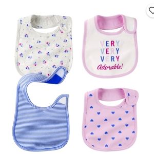 Carter's 4-Pack Teething Bibs